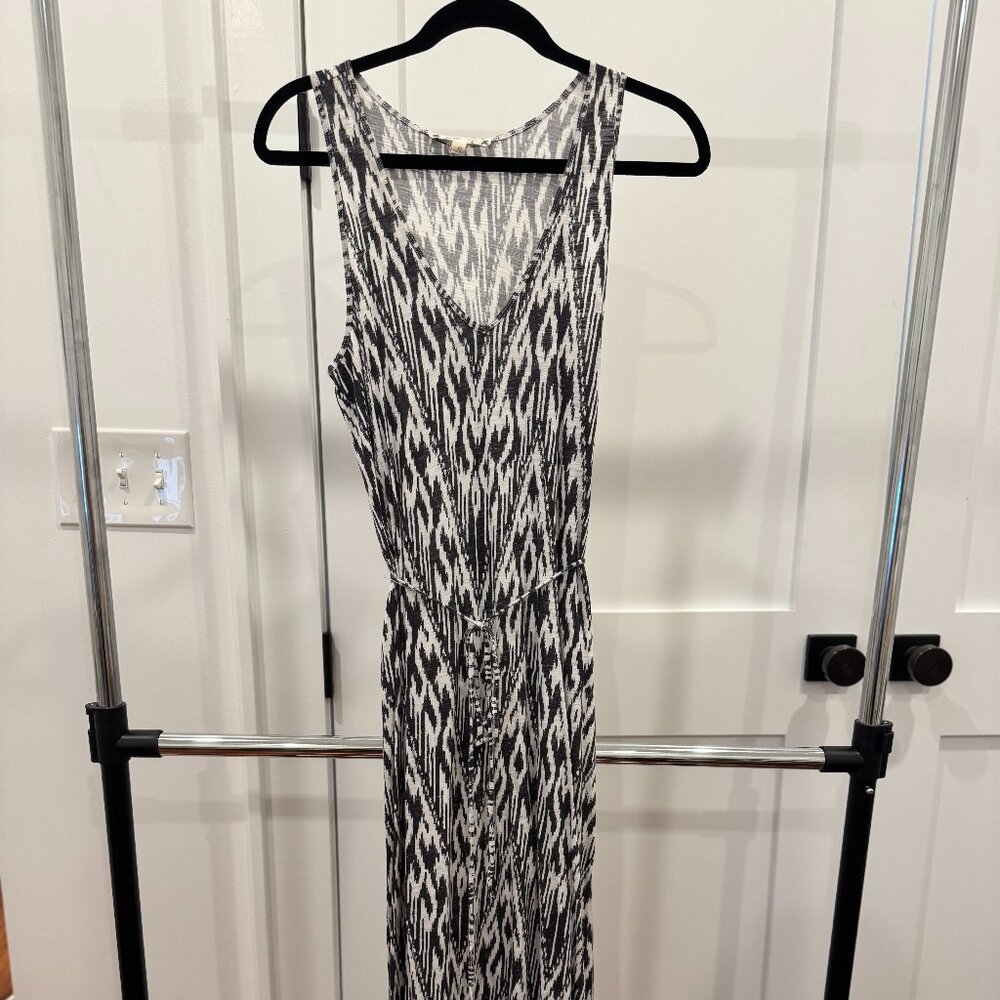 Soft Joie Ikat Print Maxi Dress